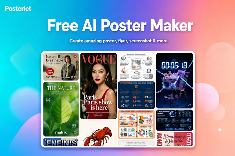 Posterlet screenshot 1
