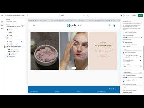 Pre-built Shopify section templates gallery image