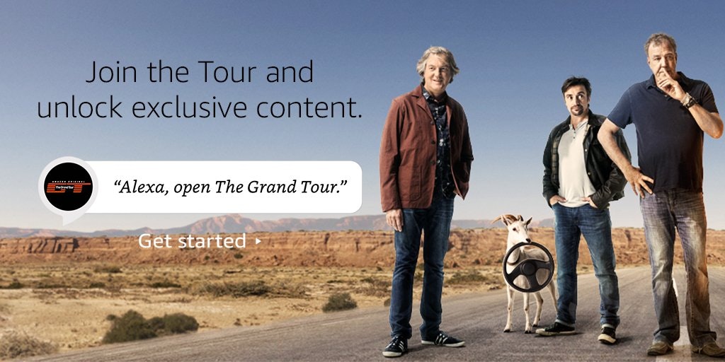 The Grand Tour Alexa Skill gallery image