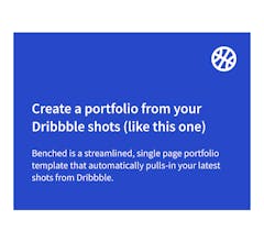 Benched gallery image