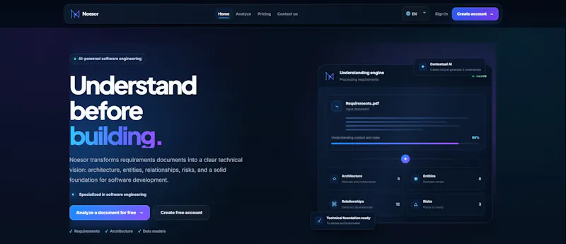 Noesor screenshot 1