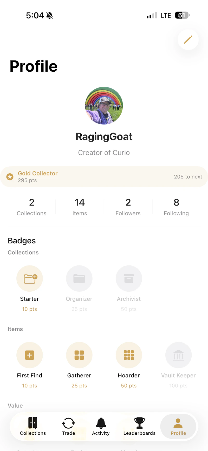 Curio-Collection Organizer screenshot 4