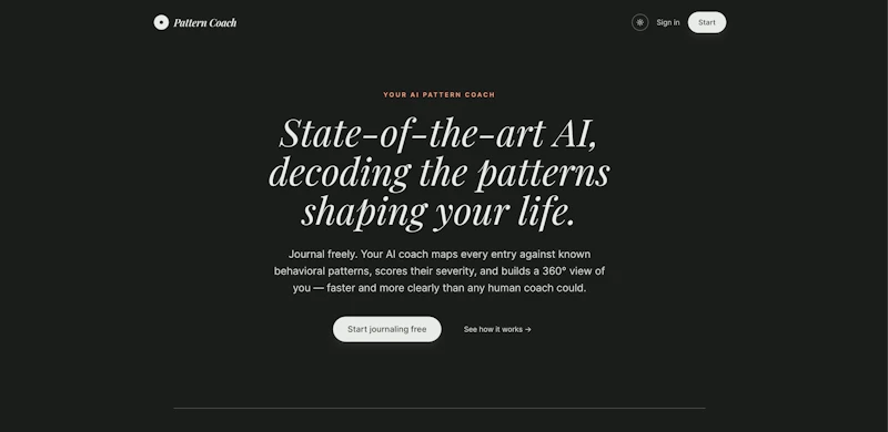 Pattern Coach screenshot 1