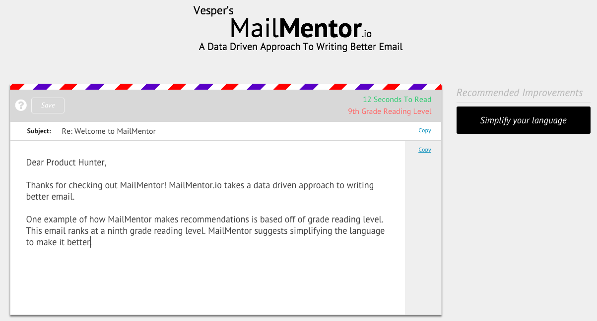 MailMentor Image