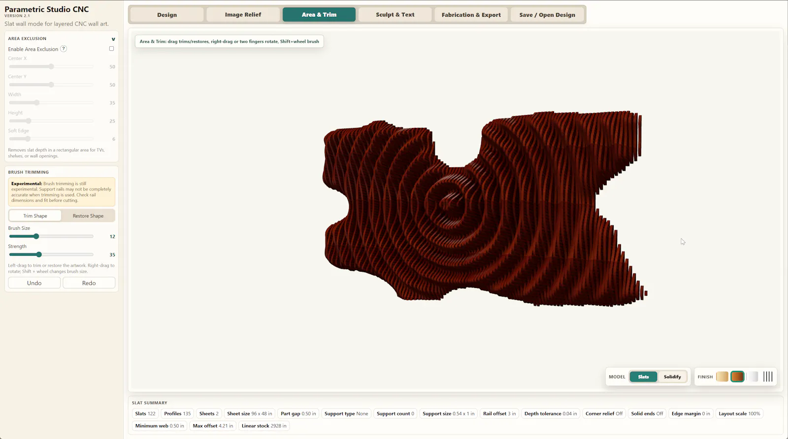 Parametric Studio CNC screenshot 10