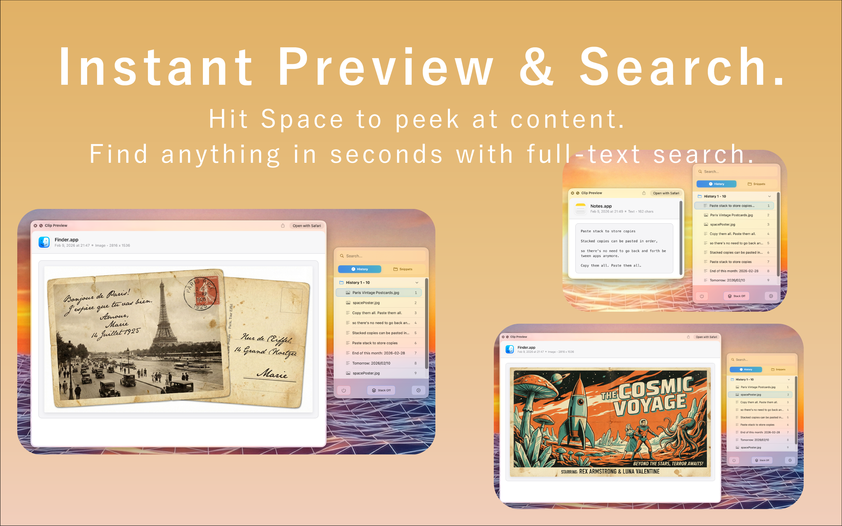 SnipIt - Clipboard & Snippets  - Screenshot 5 showing product features and functionality
