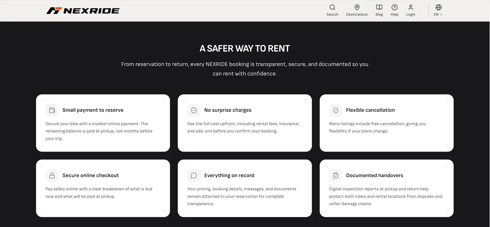 NEXRIDE screenshot 5