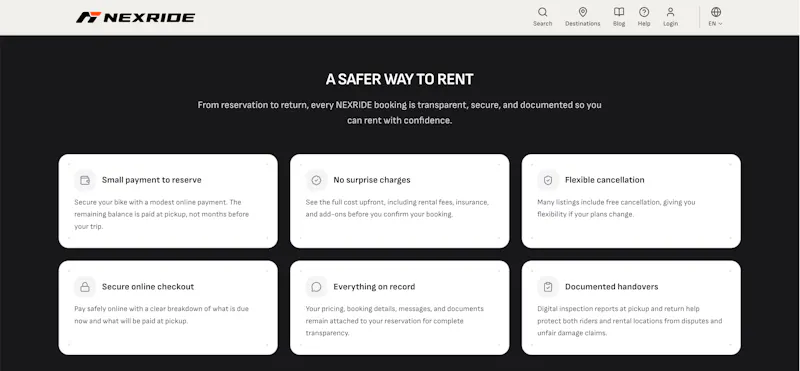 NEXRIDE screenshot 5