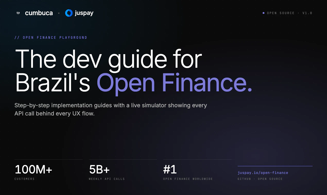 Open Finance Playground 대표 미리보기