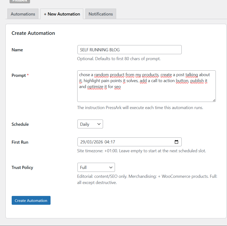 PressArk gallery image