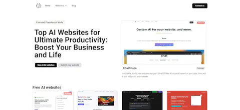 Top AI web gallery image