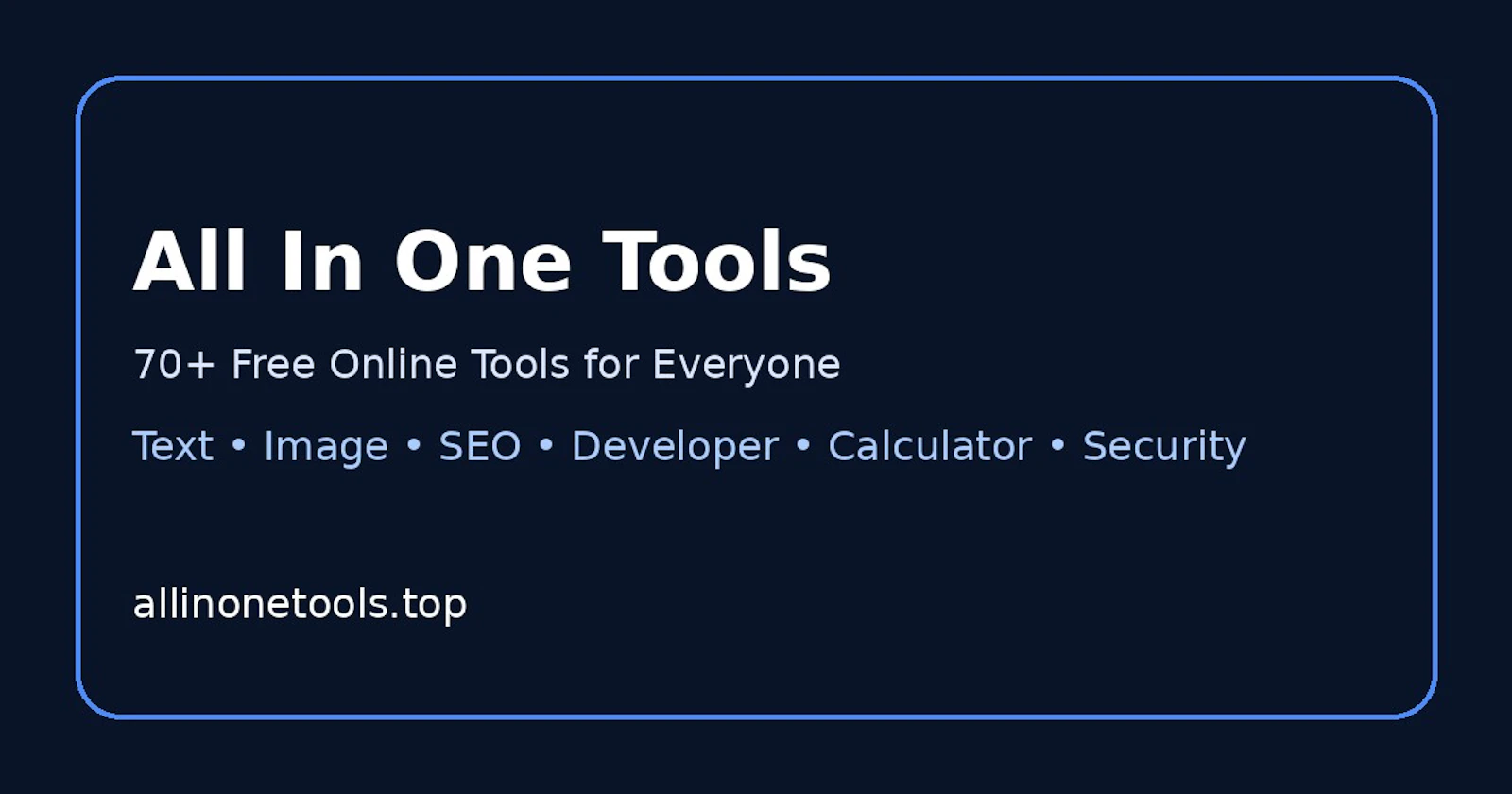 All In One Tools screenshot 1