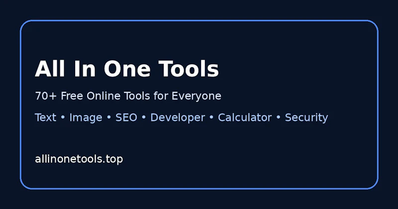 All In One Tools screenshot 1