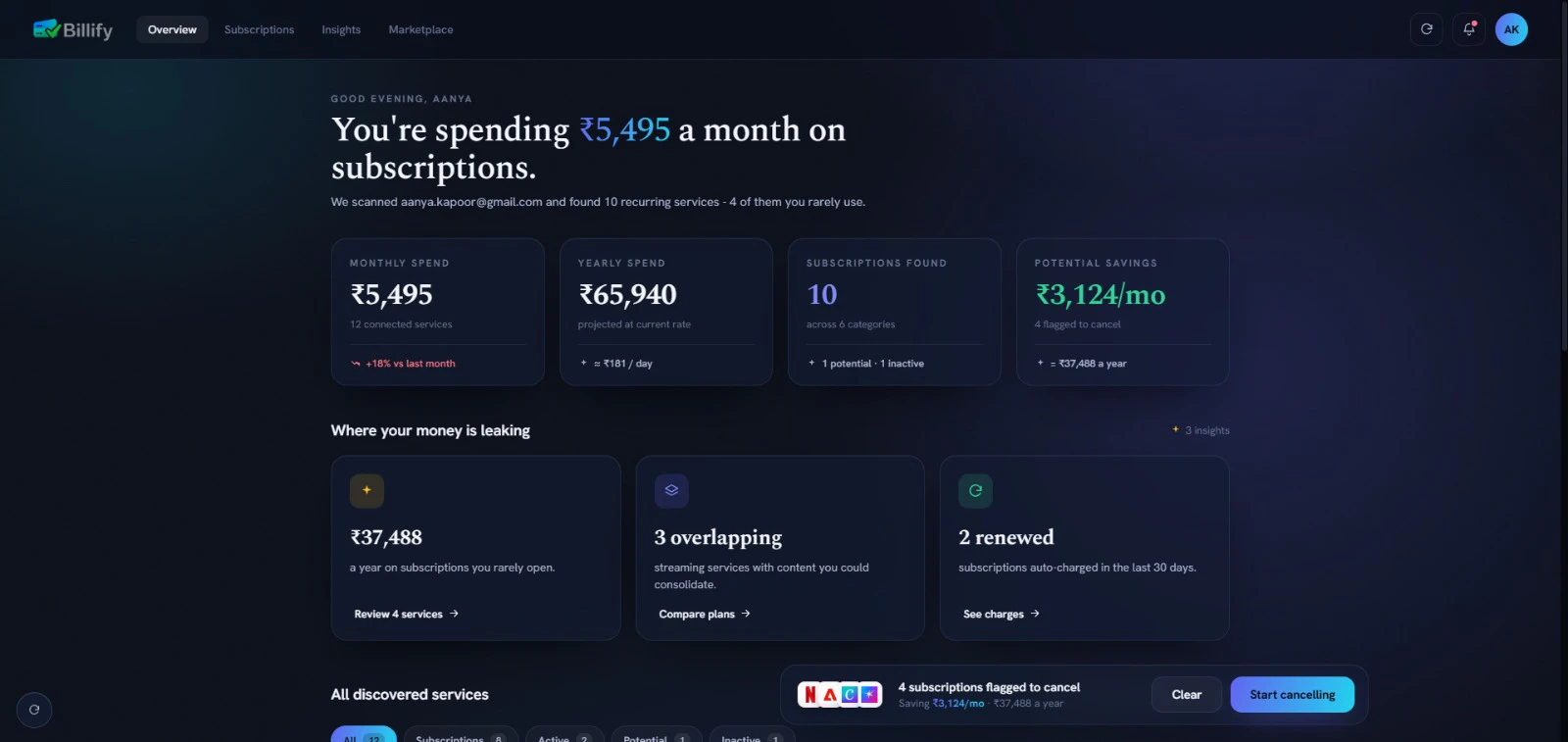 Billify screenshot 6