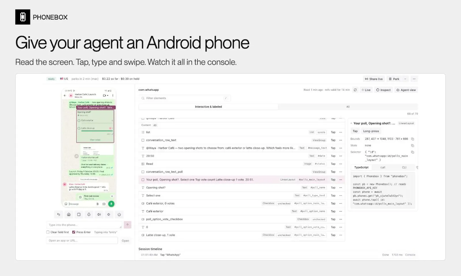 Phonebox screenshot 2
