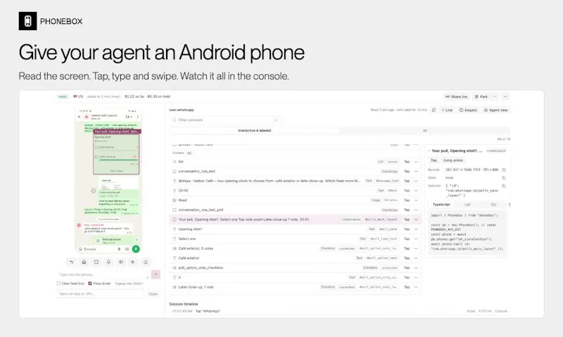 Phonebox screenshot 2