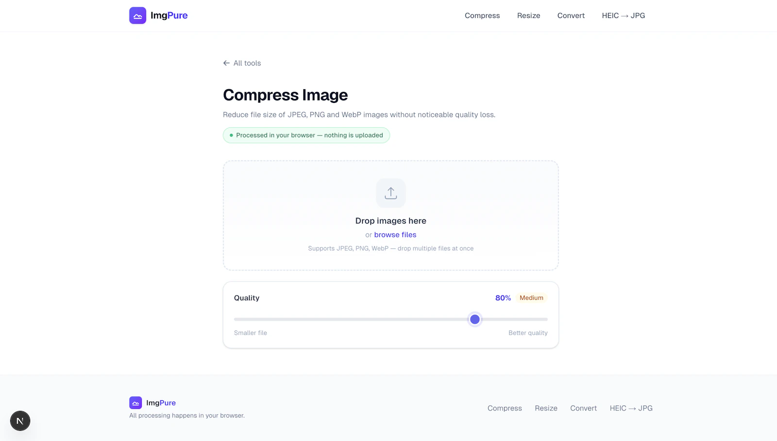 ImgPure screenshot 2