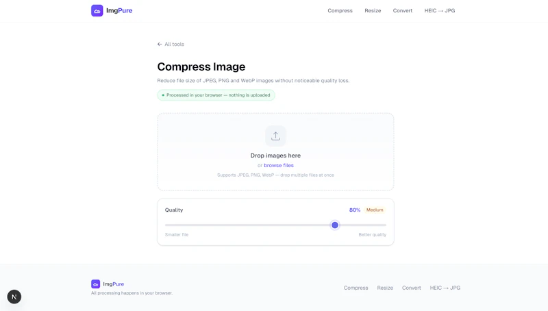 ImgPure screenshot 2