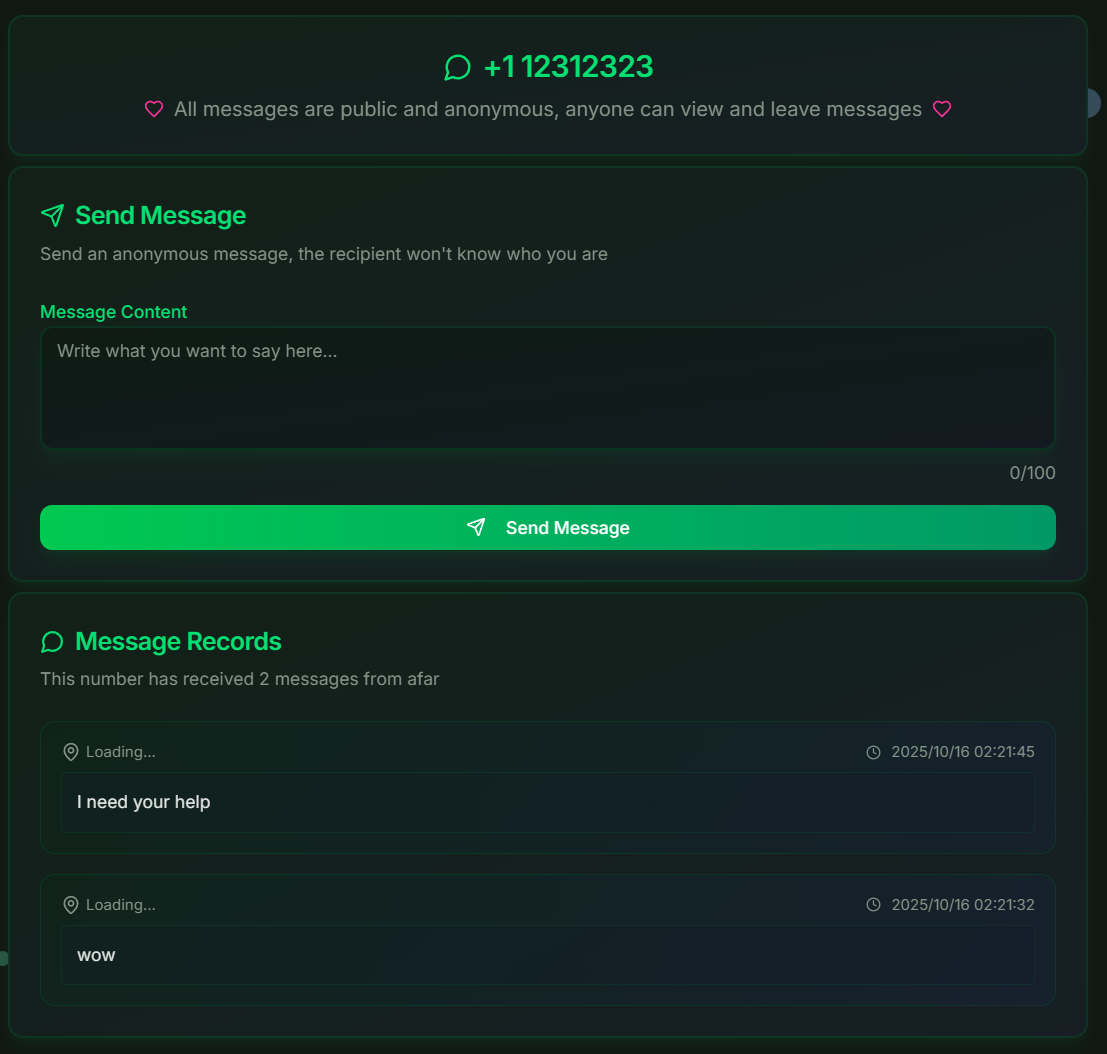 TellMe - Anonymous Message Board gallery image