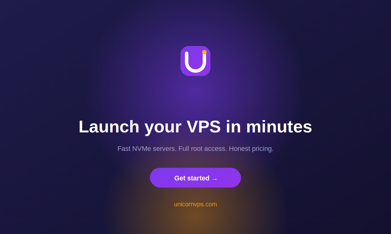 UnicornVPS gallery image