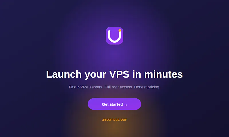 UnicornVPS screenshot 2
