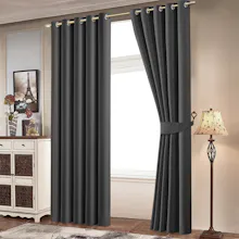 Blackout Eyelet Ready Made Curtains gallery image