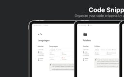 Code Snippet Manager media 2