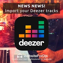 WebsiteForDjs gallery image