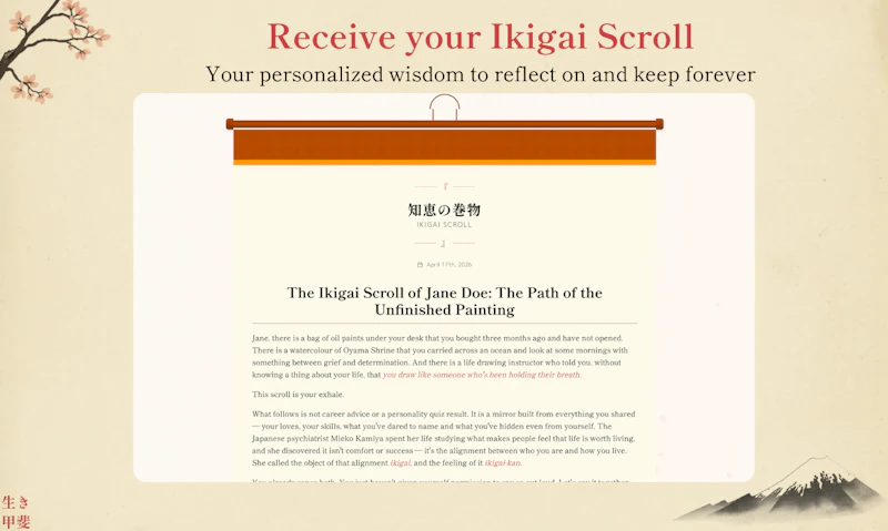 ikigAI screenshot 5