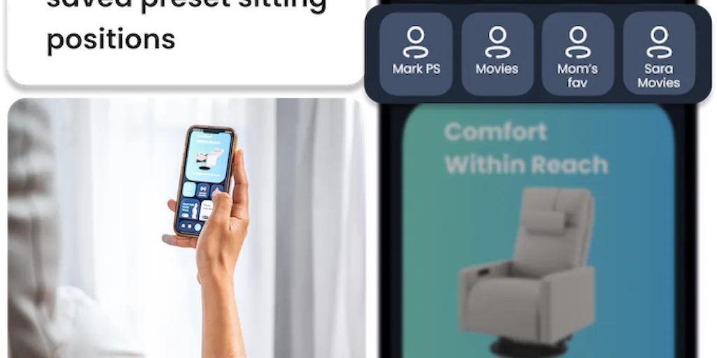 Smart Recliners Dot Chair V2.1 - Smart Recliner Makers and Employees (2025) | Product Hunt