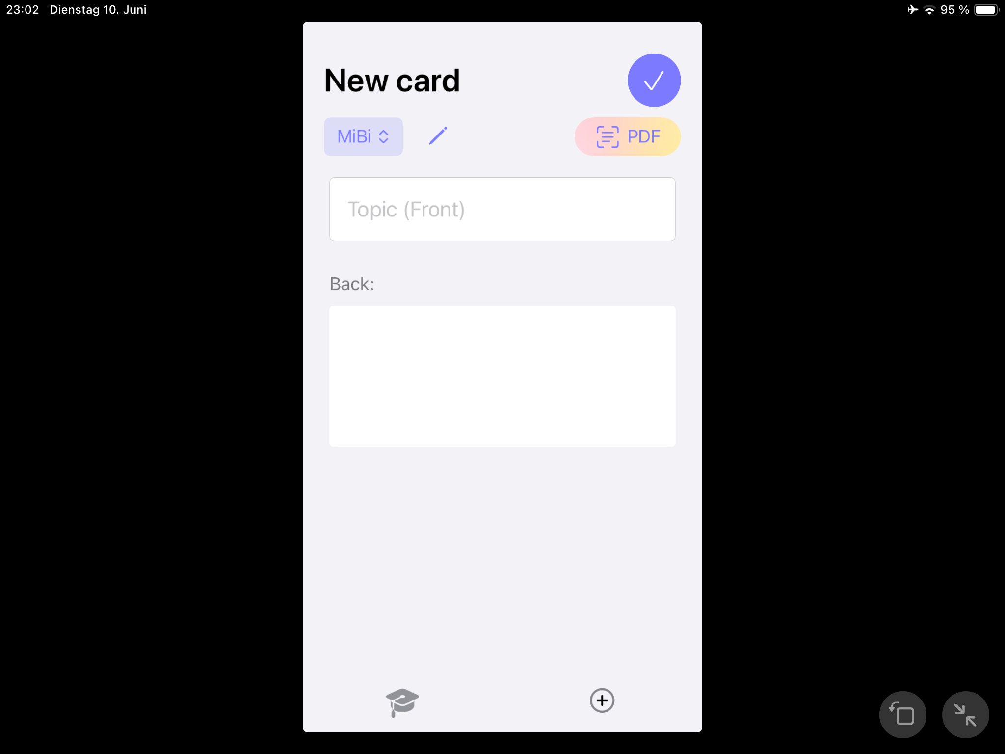 Media Pdf đến flashcards iOS - Pdf, flashcard, AI, máy quét, tùy chỉnh, tra cứu với AI 1