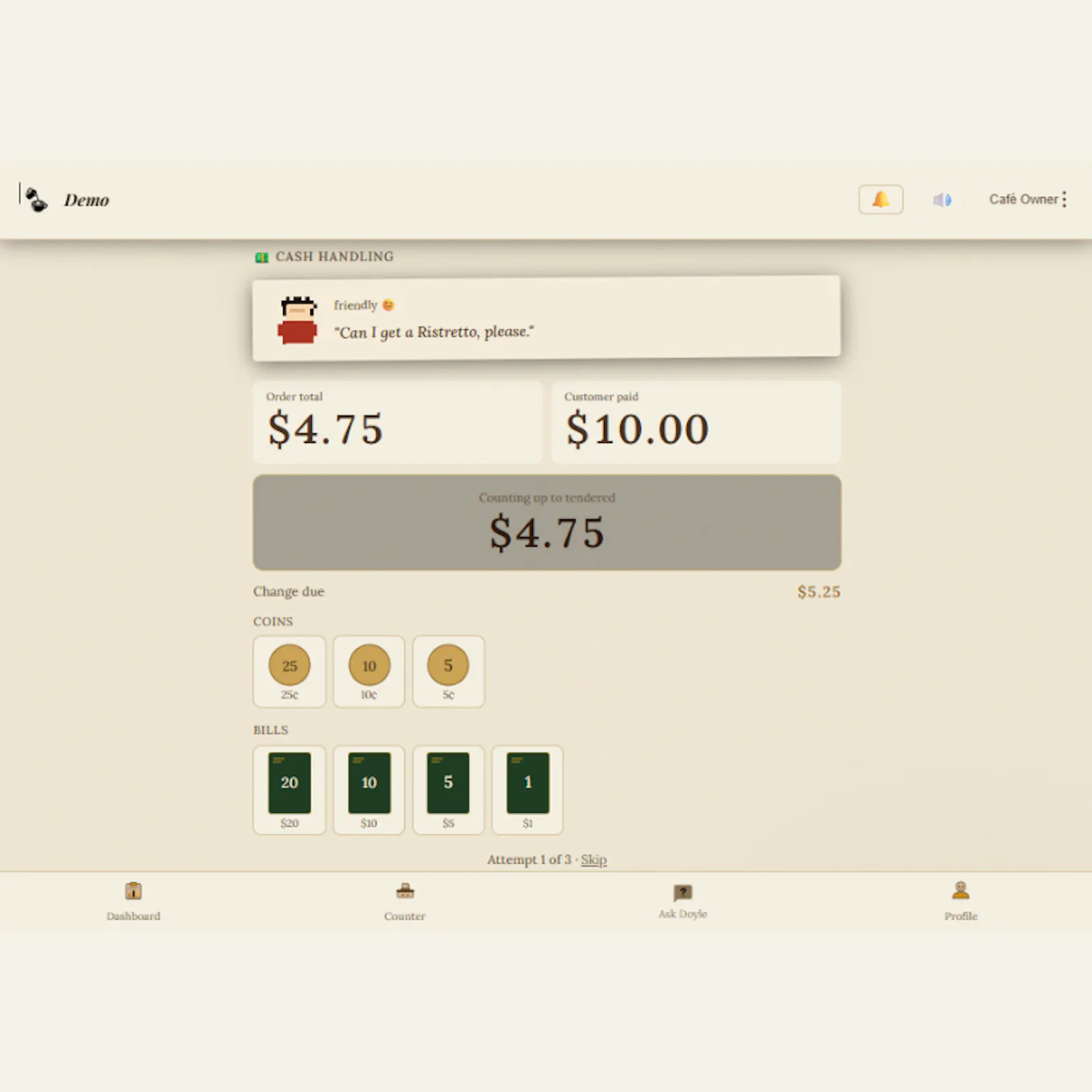 My Barista Trainer — Gamified Training screenshot 5