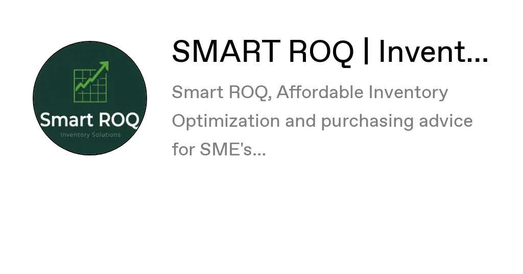 SmartROQ Smarter Inventory & Purchasing gallery image