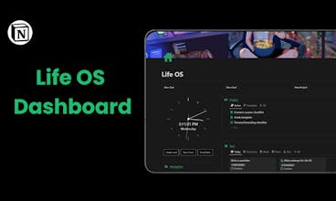 Life OS Dashboard gallery image