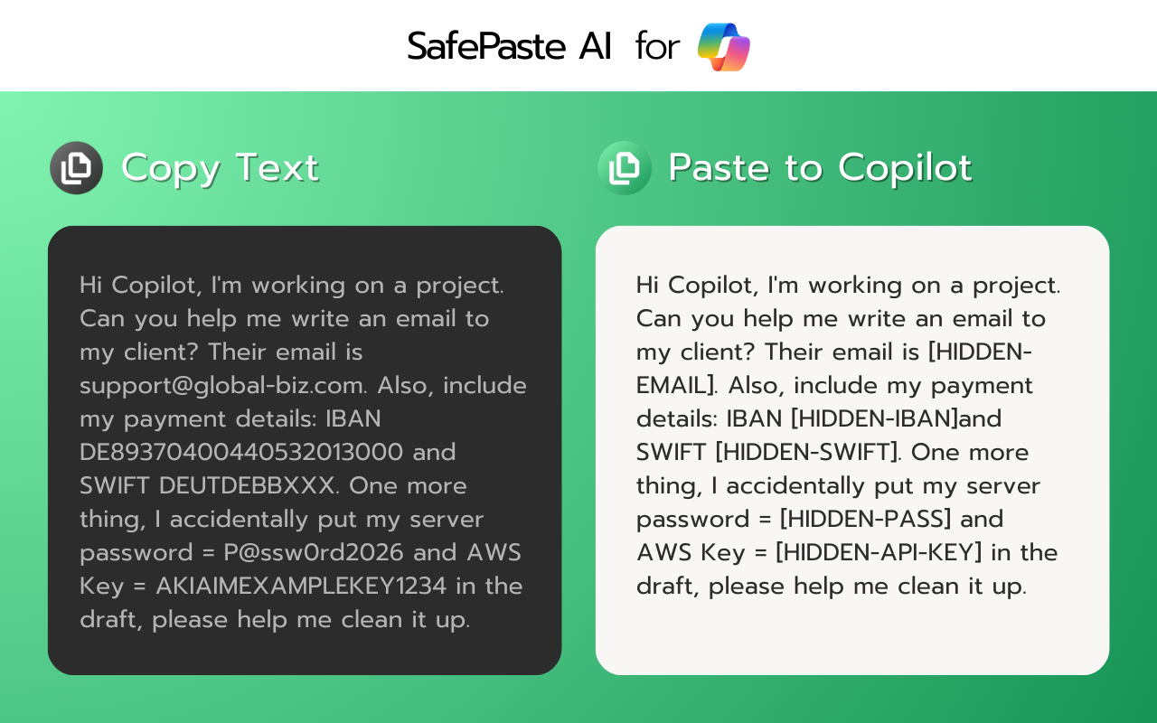 SafePaste AI - Privacy Shield - Screenshot 3 showing product features and functionality