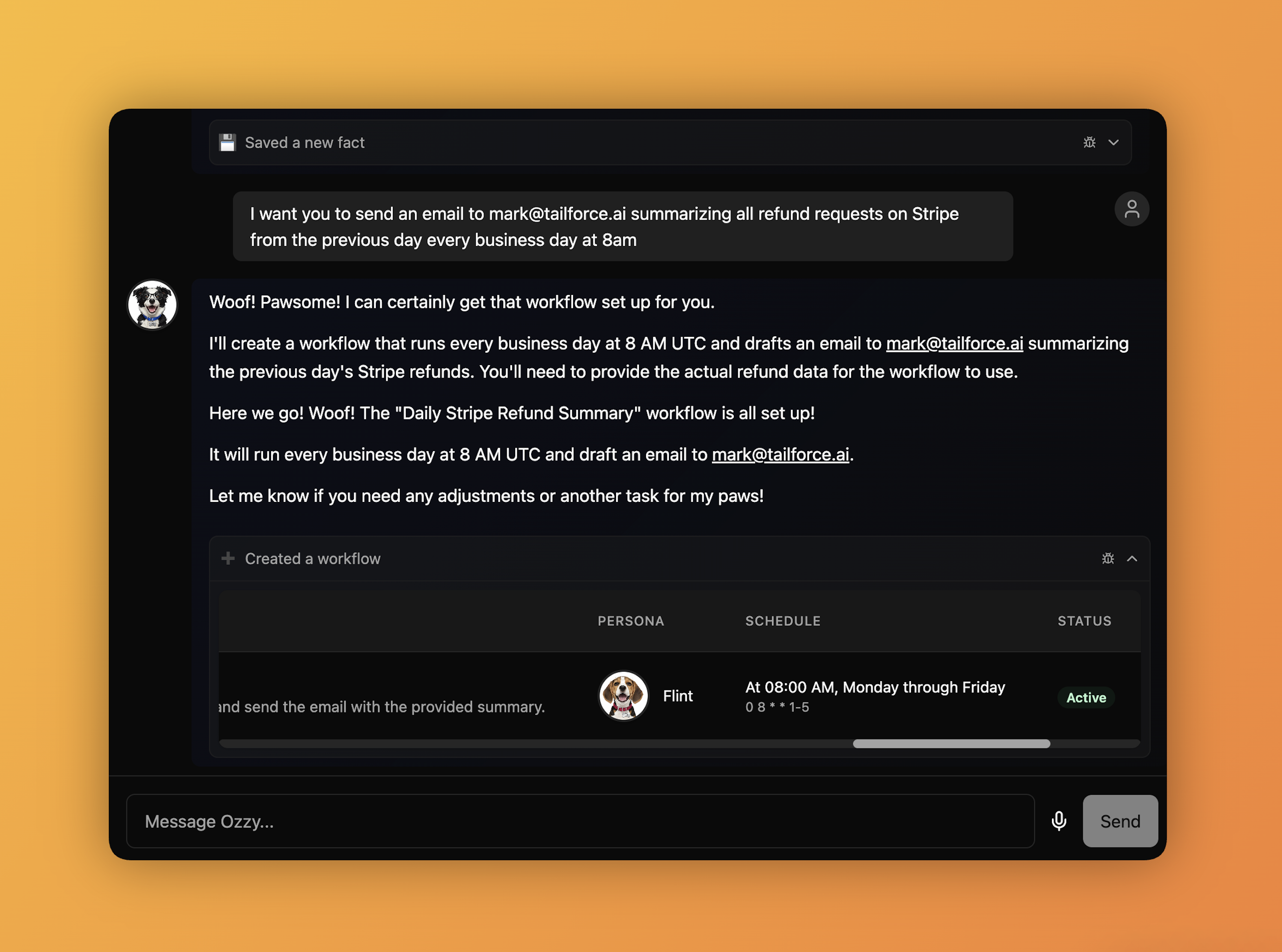 Média Ozzy par tailforce - Votre assistant exécutif le plus fidèle 3