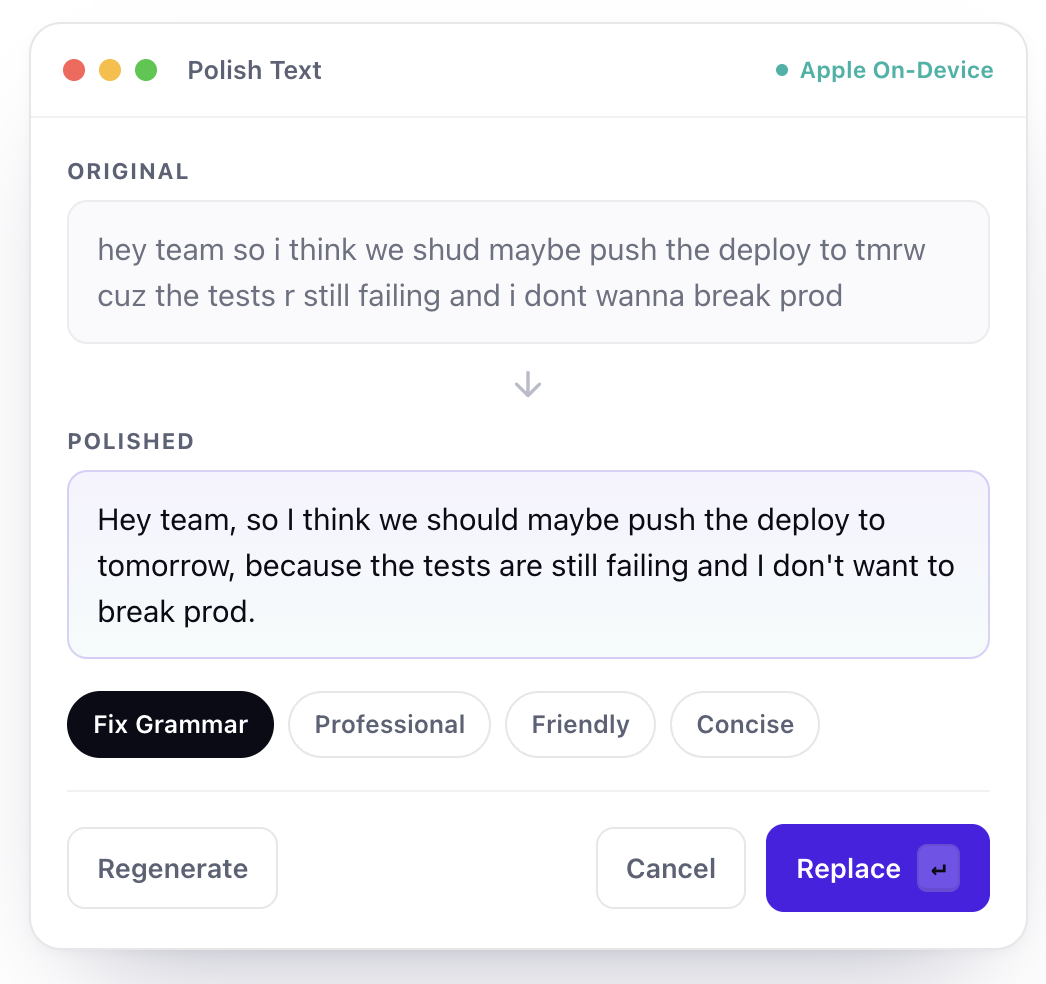 TextPolisher.app gallery image