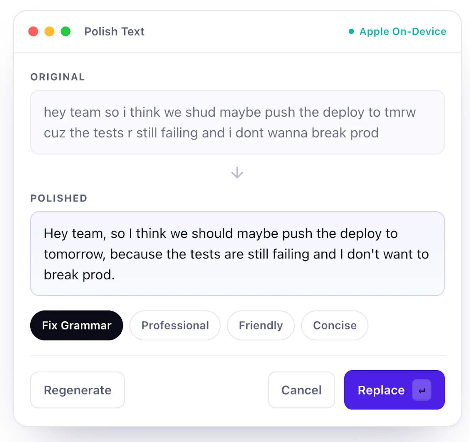 TextPolisher.app screenshot 4
