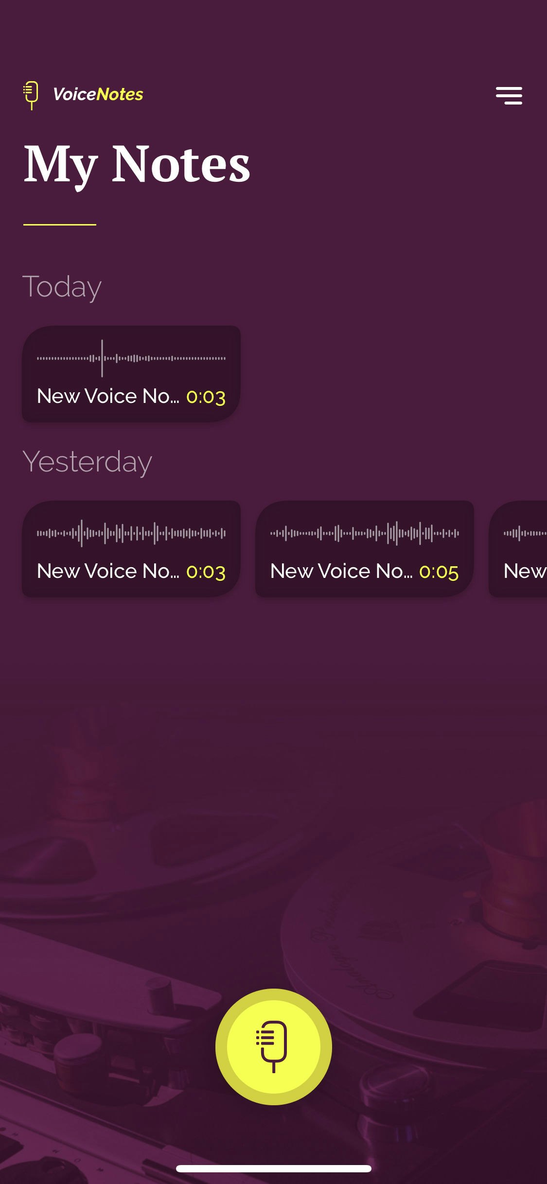 Awesome Voice Notes gallery image