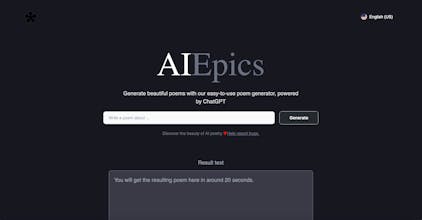 AI Poem Generator gallery image