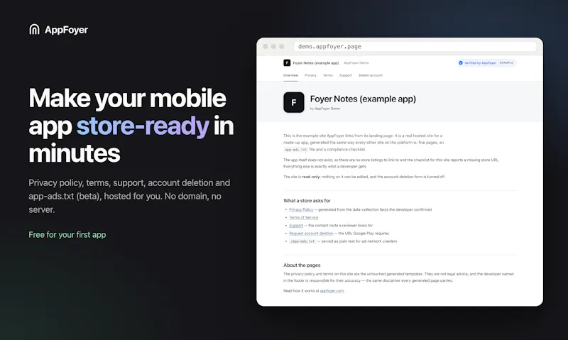 AppFoyer screenshot 2