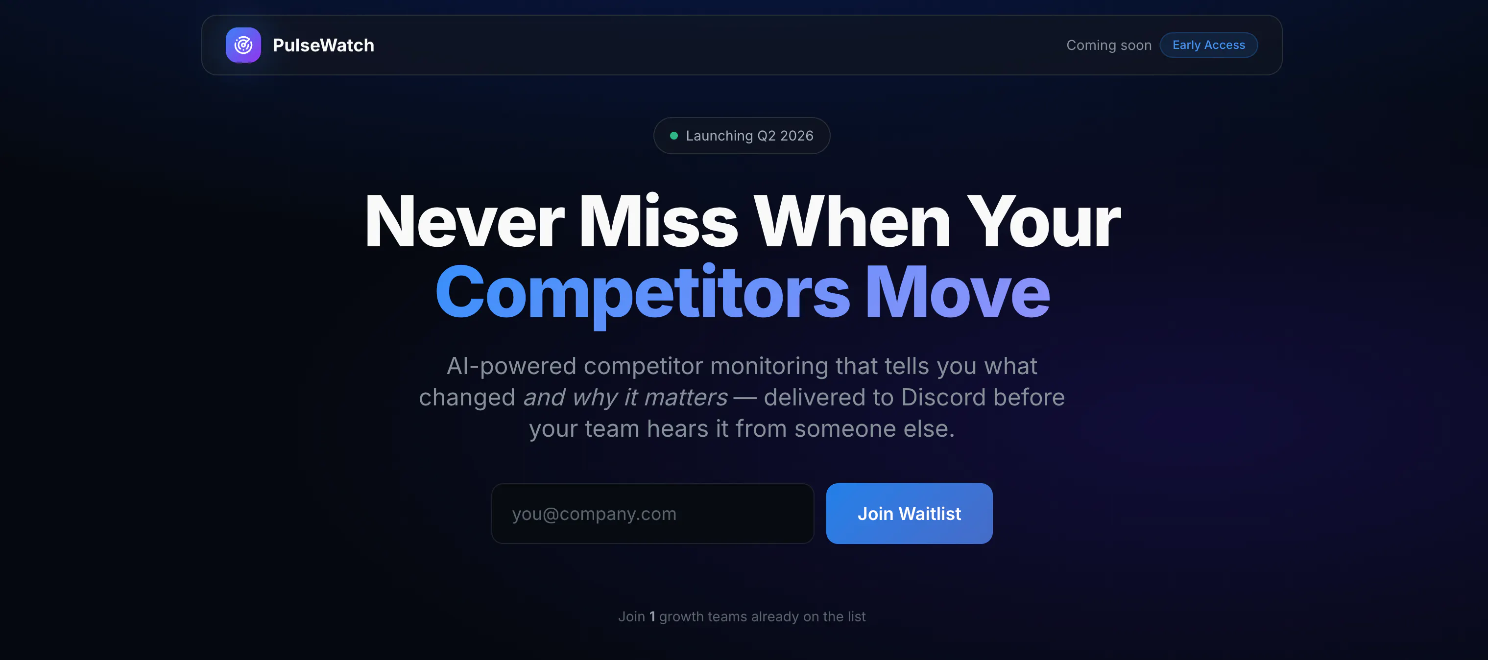 Banner del producto PulseWatch