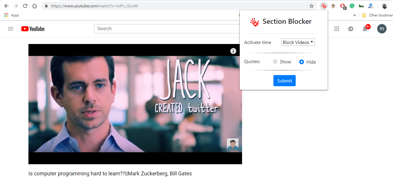 Section Blocker gallery image