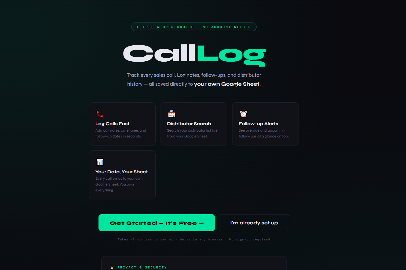 Call logs & followup gallery image