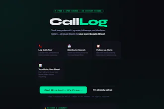 Call logs & followup gallery image