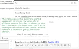 Ding Sales Coach for Gmail media 2