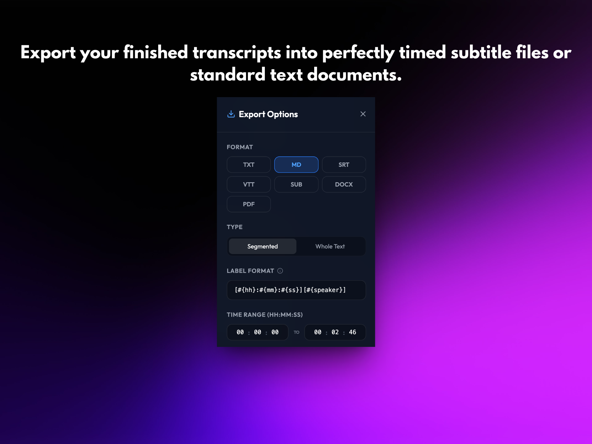 Transcrisper gallery image
