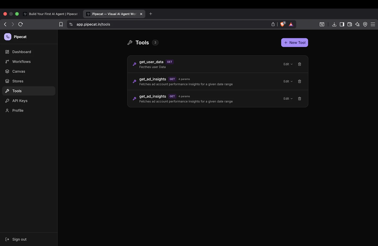 Pipecat screenshot 8