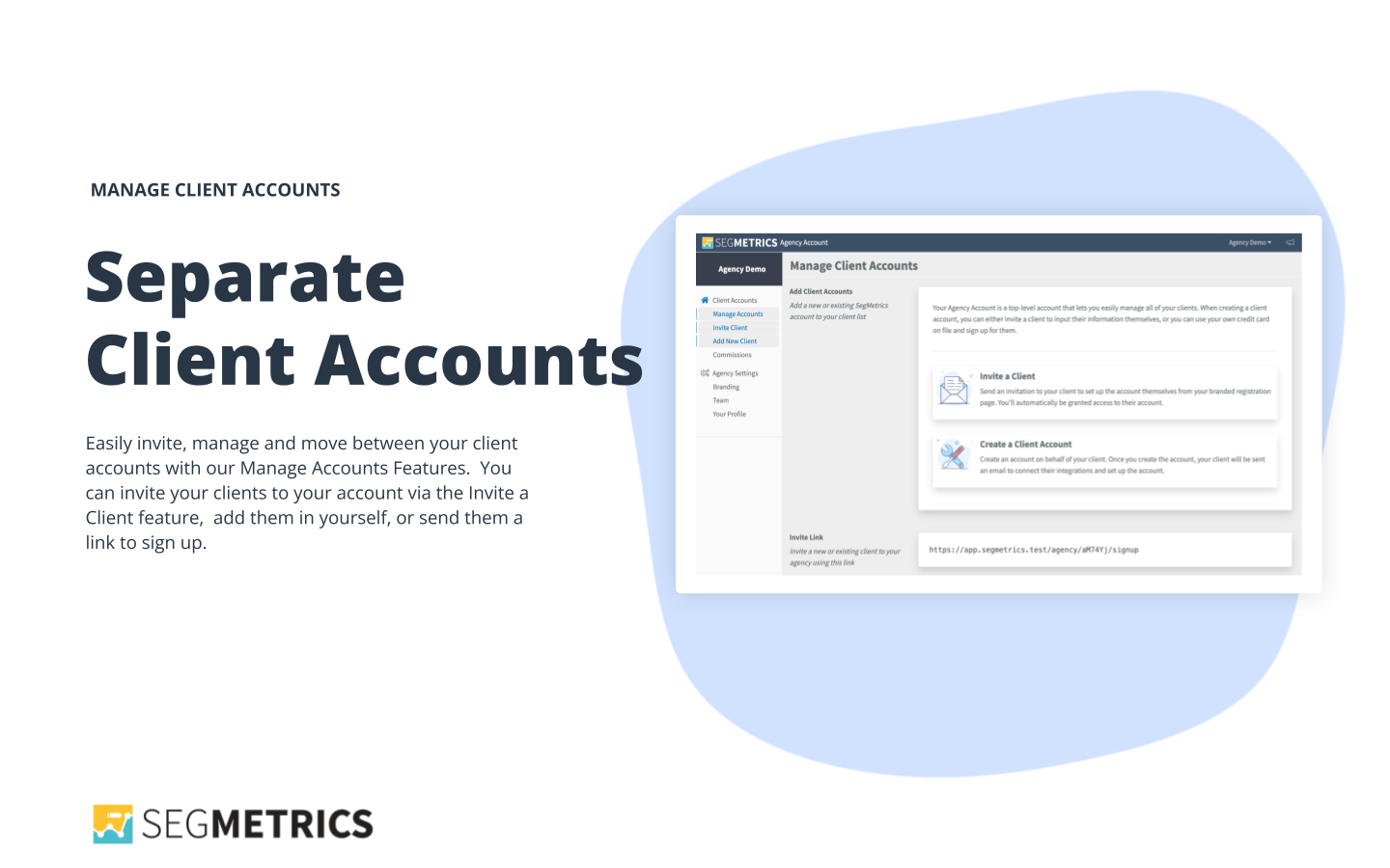 Segmetrics Agency Console - 从单个控制台优化所有客户广告系列媒体2
