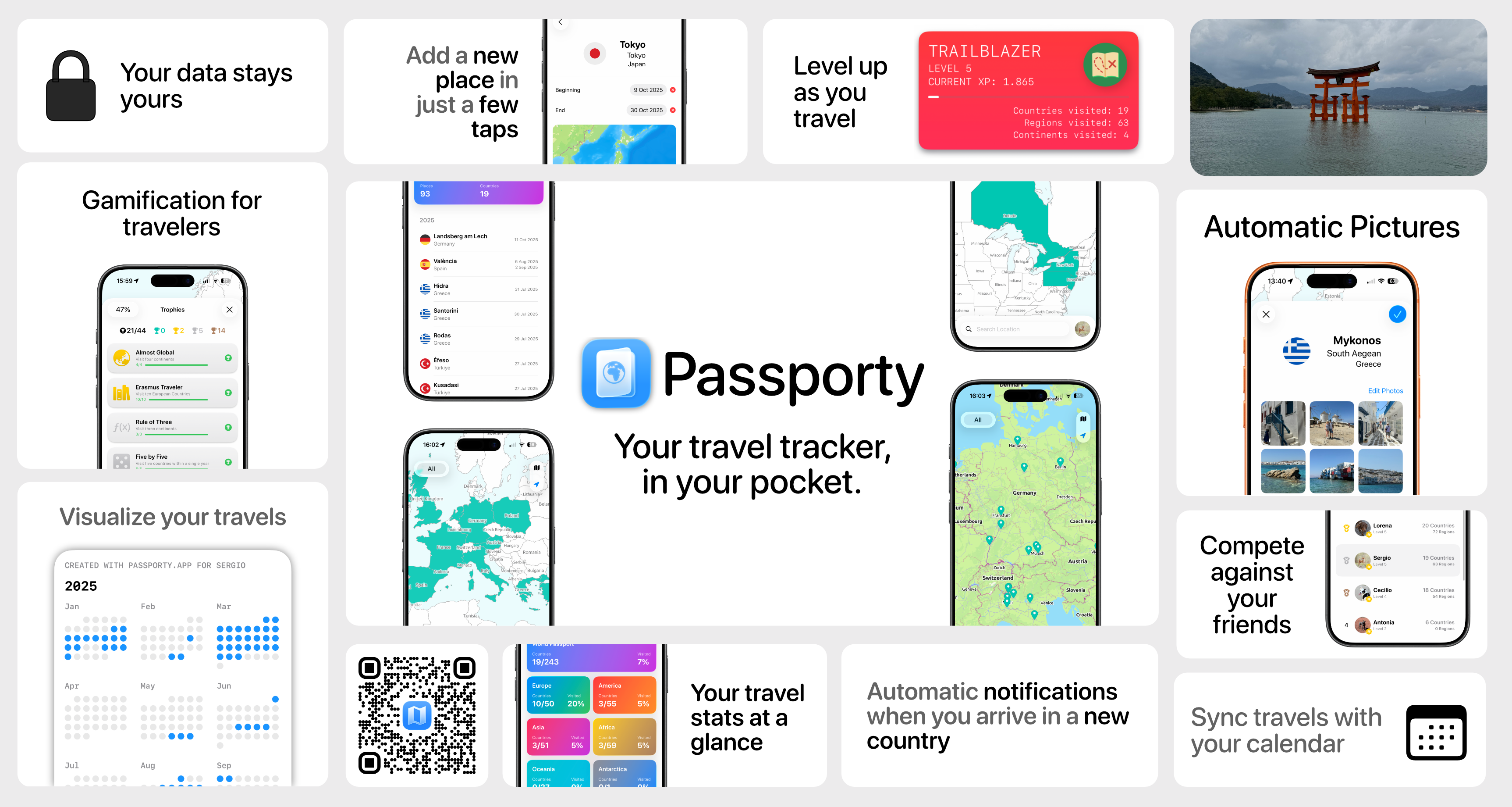 Passporty: Travel Tracker, Reimagined gallery image